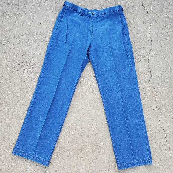 Haggar Stretch Waist Jeans sz 36x32 - Picture 1 of 8